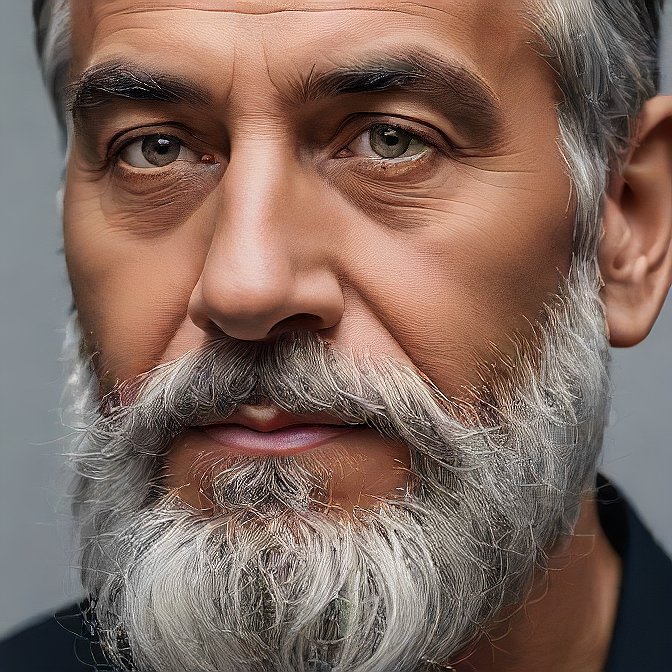 silver beard